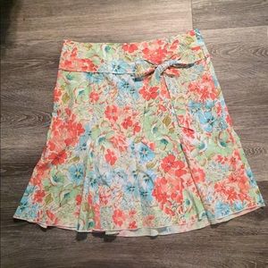 Floral skirt